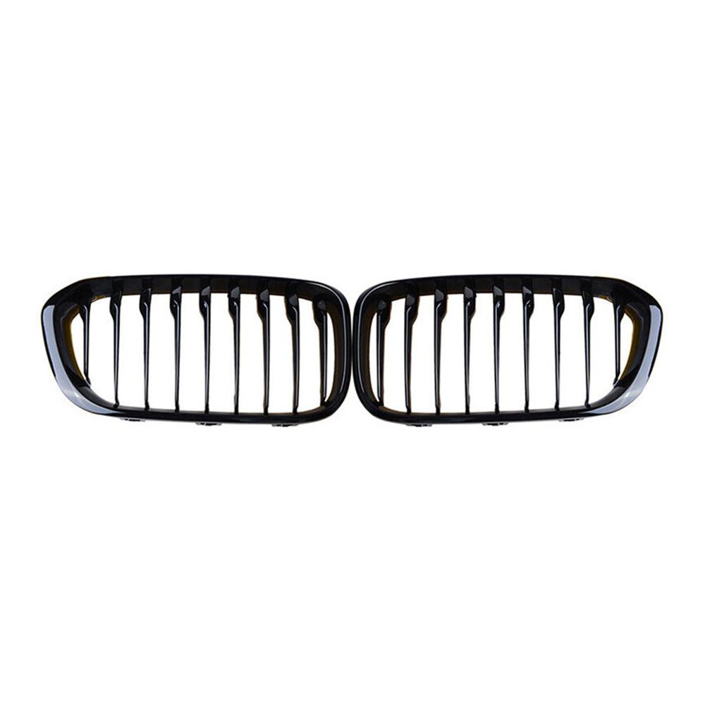 For BMW 1 Series F20 F21 2015- Facelift Front Hood Kidney Bumper Racing Grille Mesh Grill Car Replacement Accessories