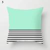 Nordic Modern New Geometric Mint Green Blue Pillowcase, Home Decor Living Room Sofa Decoration Cushion Cover 60x60 40x40 50x50