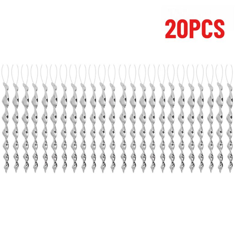 5-40 szt. Odstraszacze ptaków Pręty odblaskowe 30 cm Odstraszacz ptaków Wietrzny spiralny obrotowy pręt Wiszące ozdoby Dekoracja domu ogrodu