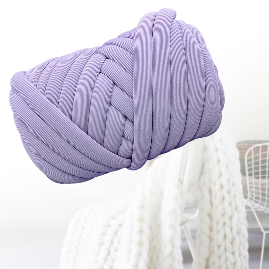 Cotton Polyester Chunky Yarn Bulky Chunky Yarn for Crochet Rug Making DIY