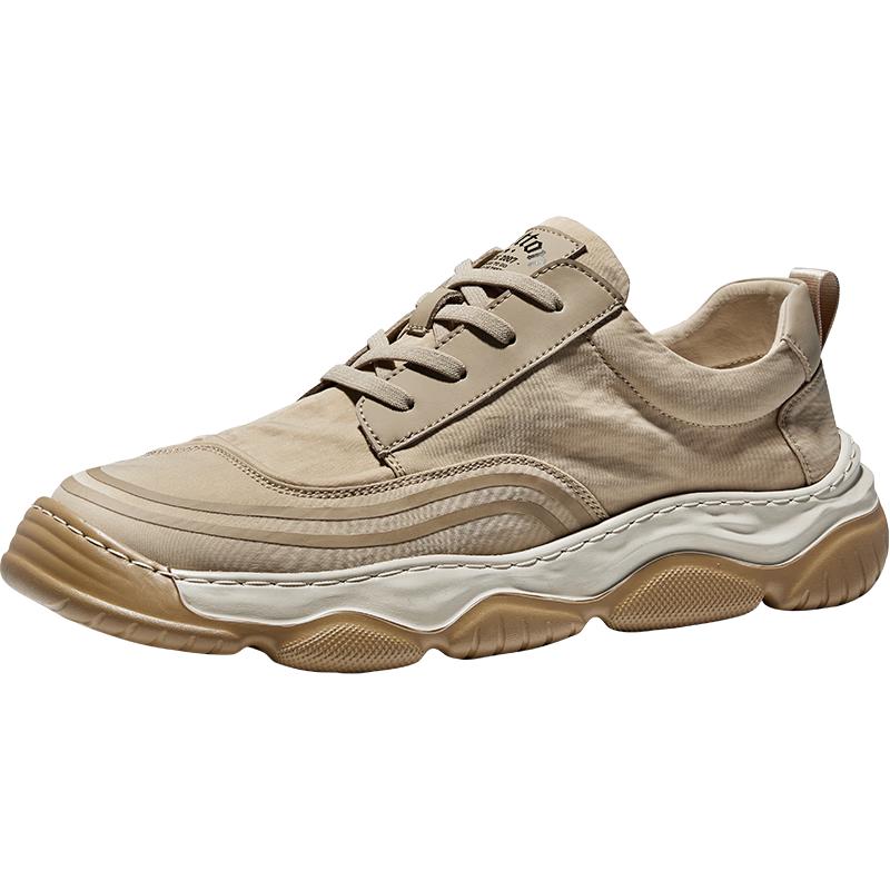 HAUT TON Men s Lightweight Breathable Casual Canvas Shoes 4107 42