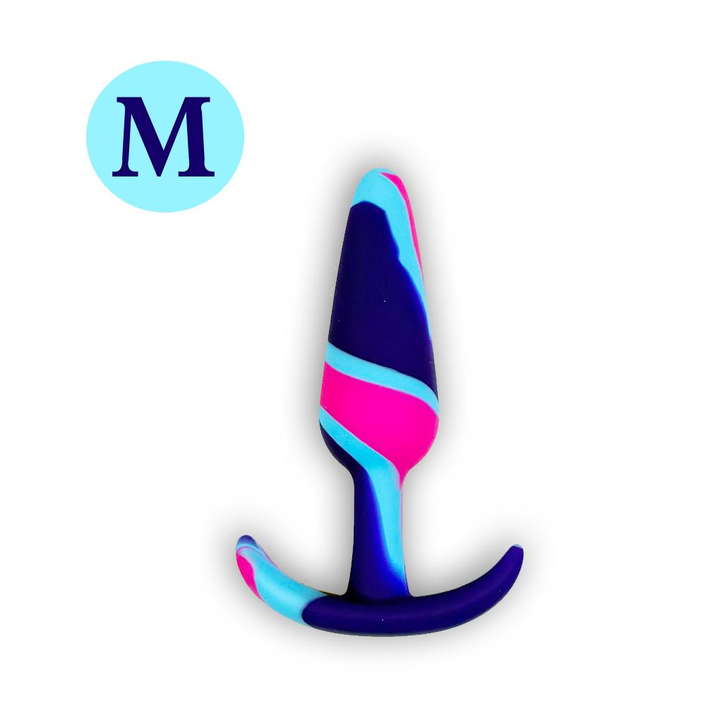 Colorful Colors Silicone Anal Butt Plug Dildos Prostate Massager Anal Vaginal Stimulator Adults Games Sex Toys for Women Adults