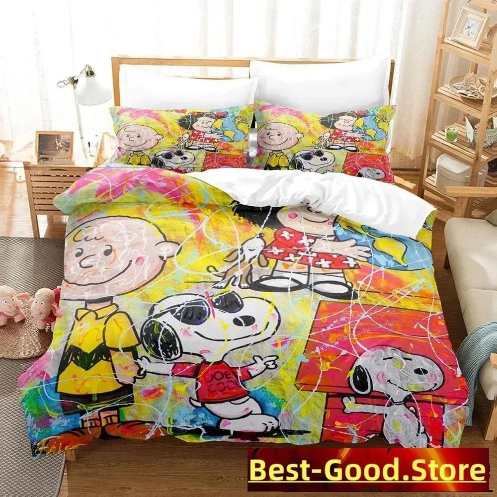 3D Pinting Anime Mafalda Printed Bed Set Duvet Cover Pillowcase Bedding Set Bed Linen Sheet Quilt Cover Full Queen King Size