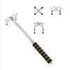 Stainless Steel Retractable Pool Cue Bridge Adjustable Pool Cue Bridge Tool for Flexible Playing Styles