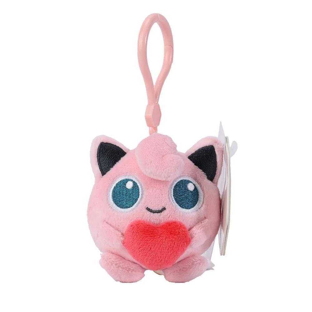 Manga Pikachu Keyring Gengar Togepi Sprigatito Mew Jigglypuff Mimikyu Filled Plaything Adorable Fluffy Keychain Plushies Ornament Favors