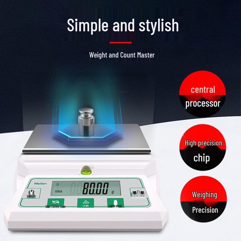 Meilin High-Precision Lab Digital Balance
