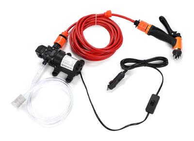 High-pressure Washer, Car Wash Foam Gun, Electric Car Wash Set, Portable, Cigarette Lighter Socket, Car Wash Machine, Pressure Wash Pump, 12V/80W, Air