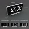 62KD Digital Alarm Clock Large LED Display 2 Alarms Dimmable Brightness USB Charging