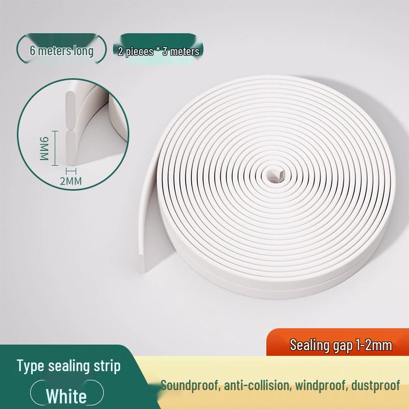 Těsnící lišta okna typu O z voděodolného a zvukotěsného UPVC pro dovnitř otevíraná okna