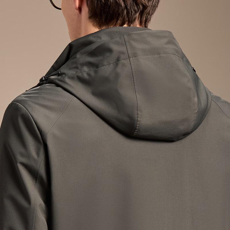 Antonio Men's 3-in-1 Padded Hooded Jacket with Detachable Vest