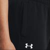 Under Armour Solid Color Cuffed Joggers With Drawstring Women Bottoms Black 1379438-001