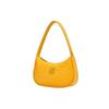 New MLB Nylon Fabric Dumpling Bag Shoulder Bag Women's Bright Yellow 3ABQS032N-50ORL