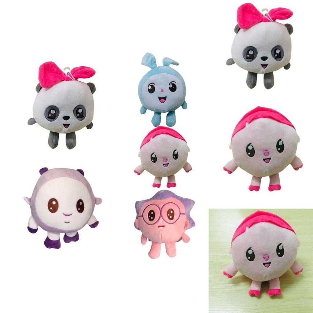 Super Cute Kikoriki Happy Ball Rabbit Pig Sheep Hedgehog Panda Plush Toys