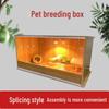 Multi-Layer Guinea Fowl Brooder & Warmer Cage for Chicks and Hamsters with Front Opening