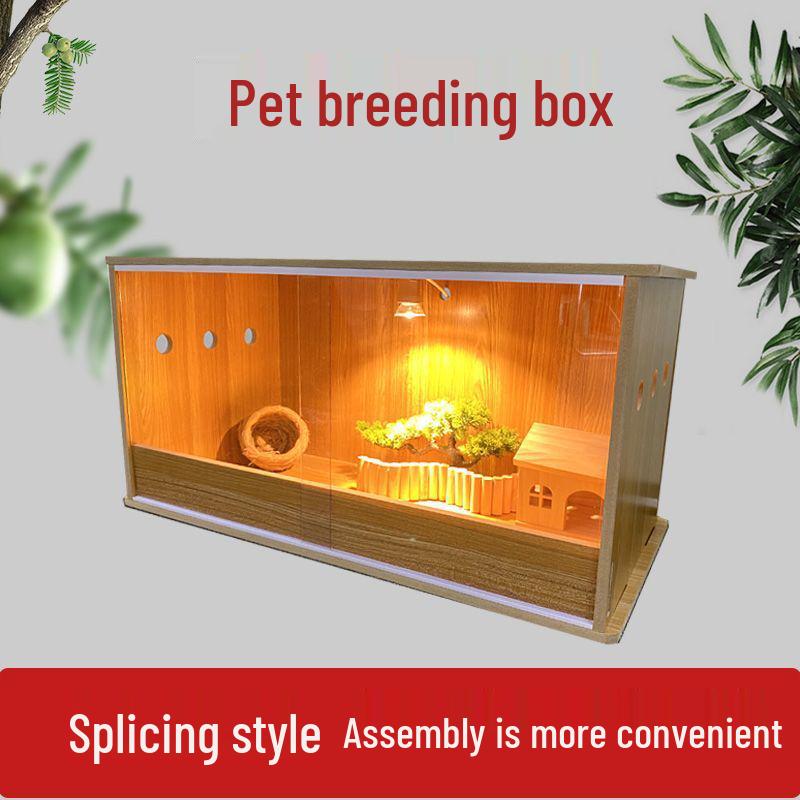 Multi-Layer Guinea Fowl Brooder & Warmer Cage for Chicks and Hamsters with Front Opening