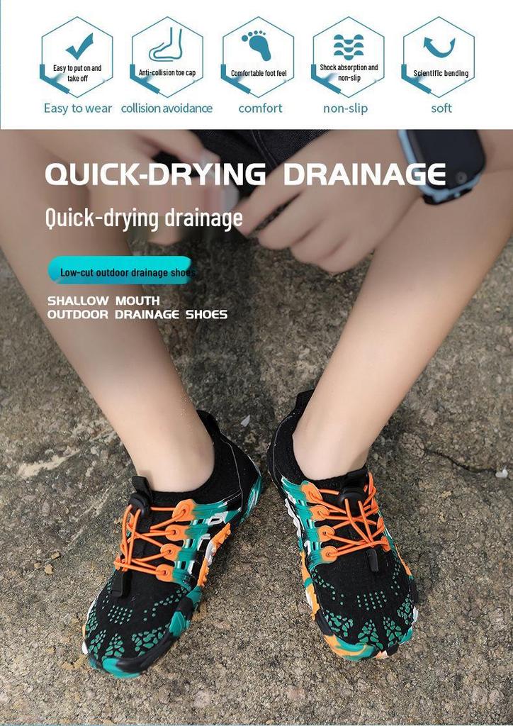 Unisex Breathable Non-slip Water Shoes for Outdoor Beach and Fitness Activities