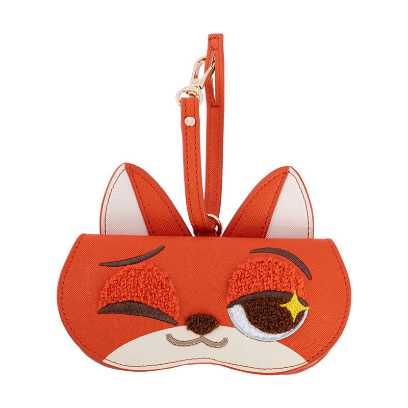 

Judy & Nick Glasses Storage Bag with Cute Pendant and Flannel Lining for Lens Protection 16*10 cm