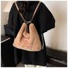 Casual Mao Mao large capacity tote bag fashionable women's armpit bag new backpack bow