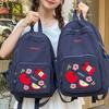Japanese ins new high-value, fresh, sweet and cute apple backpack, lightweight spring outing backpack for junior high school students