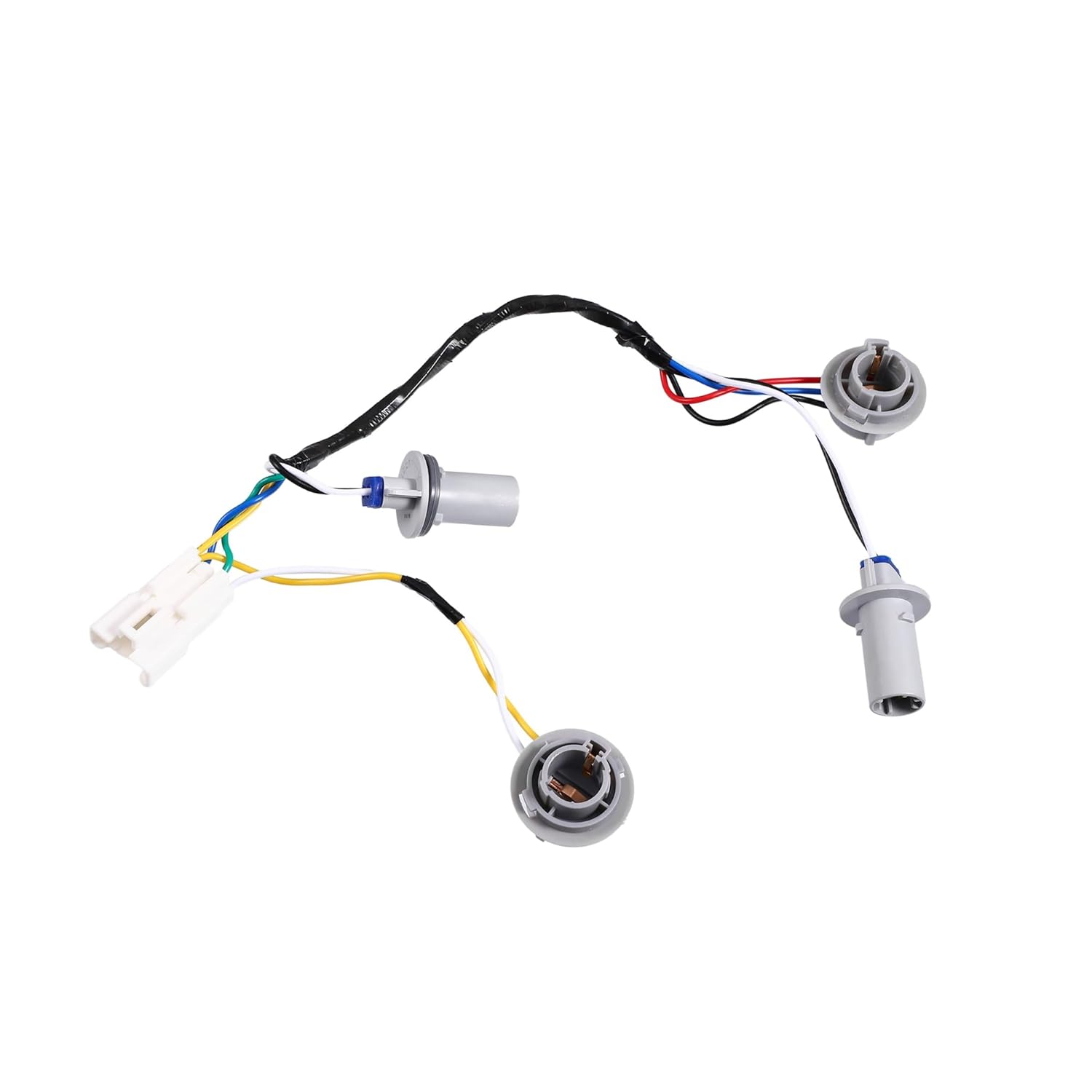 ACROPIX Tail Lamp Holder and Wiring Harness 92450-3Q000 for Hyundai Sonata Sedan Rear Tail Light Lamp Wiring Harness Socket Holder and Wire on Rear