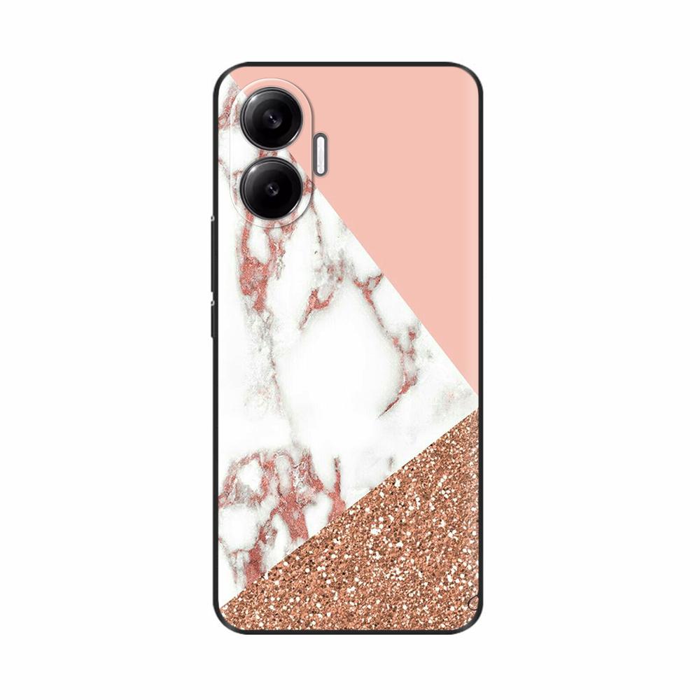 For Xiaomi Poco F7 PocoF7 Phone Cover For Redmi Turbo 4 Pro 5G Case Silicone Cute Love Painted Shockproof Shell Bumper Fundas