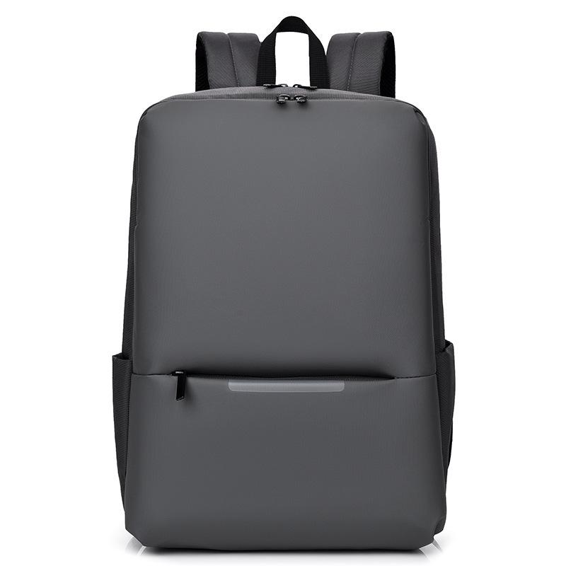 Business Waterproof Simple Laptop for Men's Backpack Outdoor Large Capacity Backpack Female Student Schoolbag