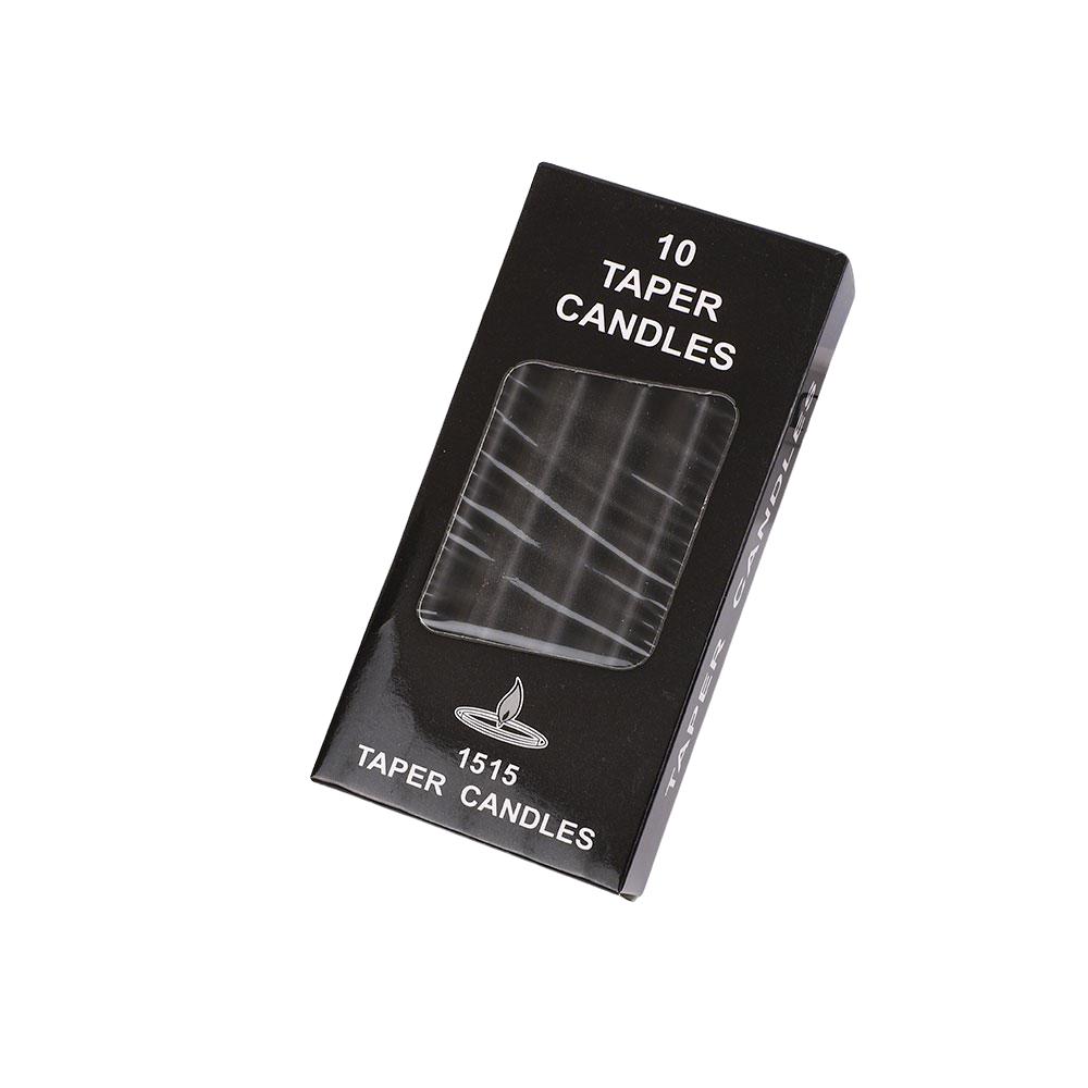 Магические свечи «Что-то особенное» (Упаковка из 10 шт.) чёрный