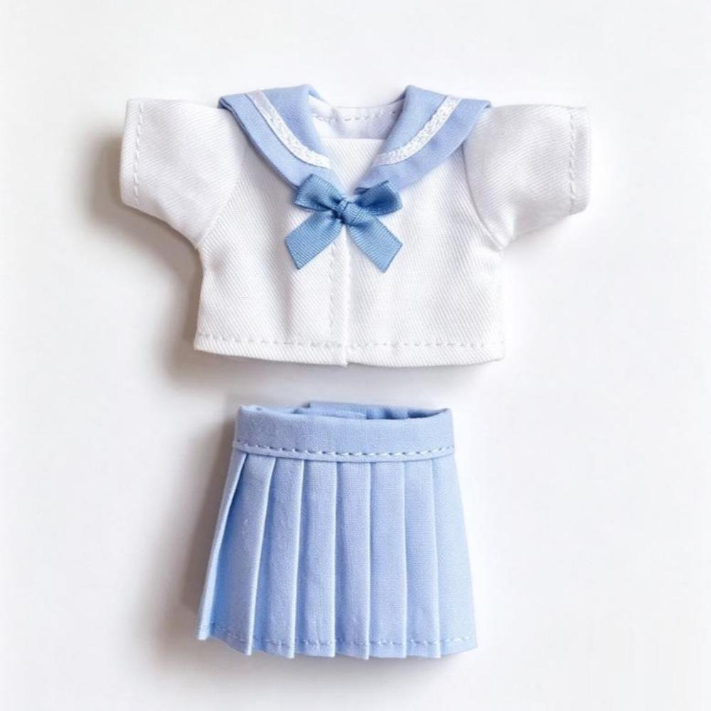 Multicolors JK Pleated Skirt Clothes Cute JK Uniform for OB11 Doll/For 1/12 BJD Doll