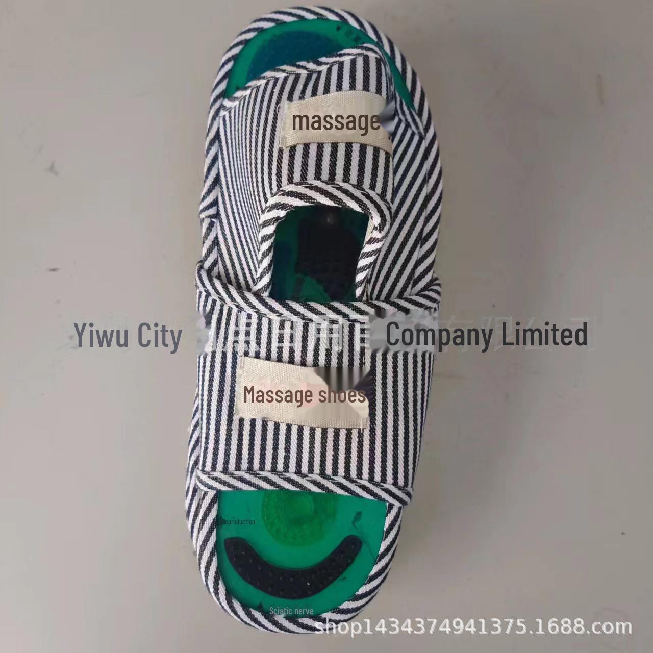 

Домашние тапочки для акупунктурного массажа Тайцзи Men s, One Size