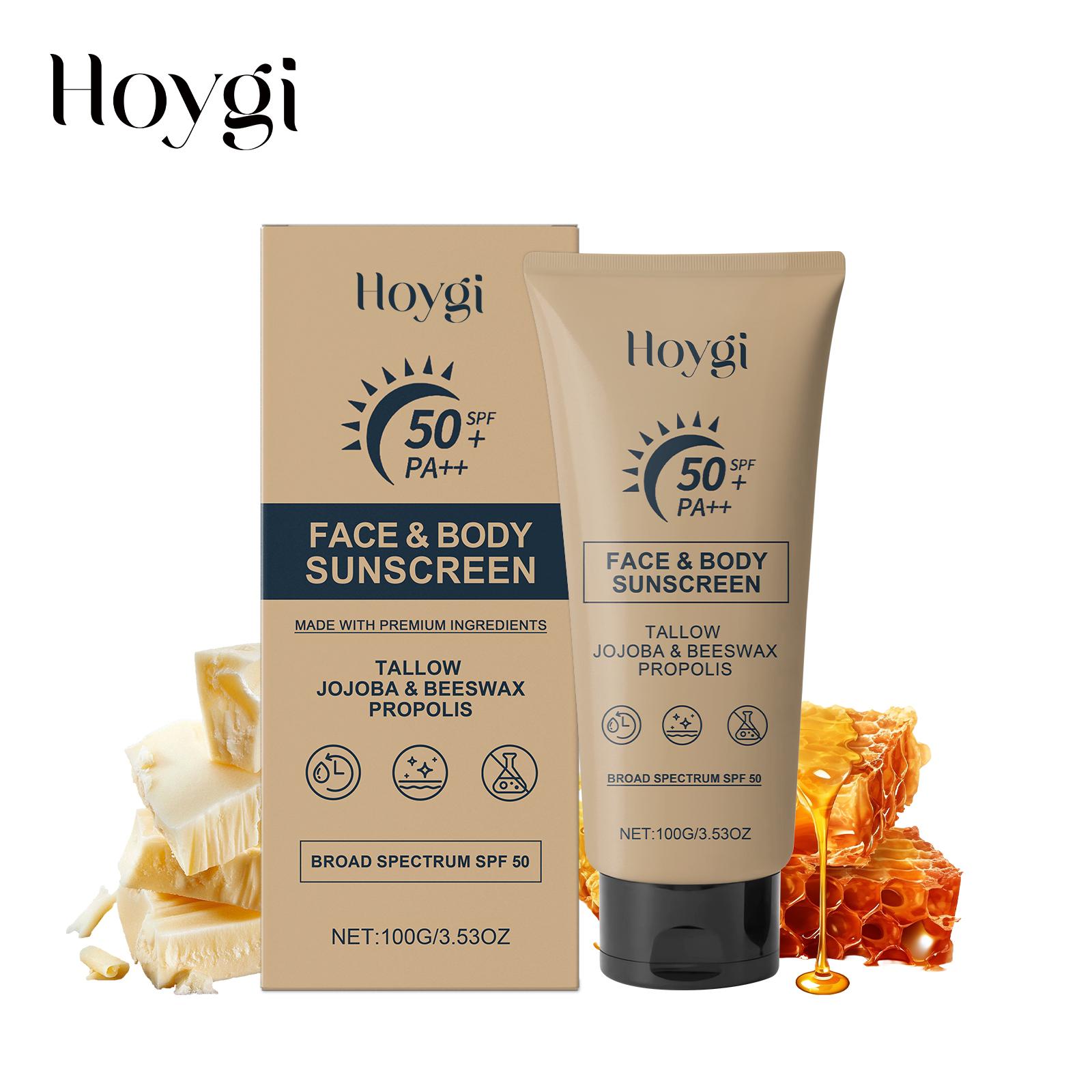 

Sunscreen Cream for Face and Body Spf 50+ UV Protective Sun Block Isolation Anti Oxidant Waterproof Moisturizing Skin Sunblock 100g