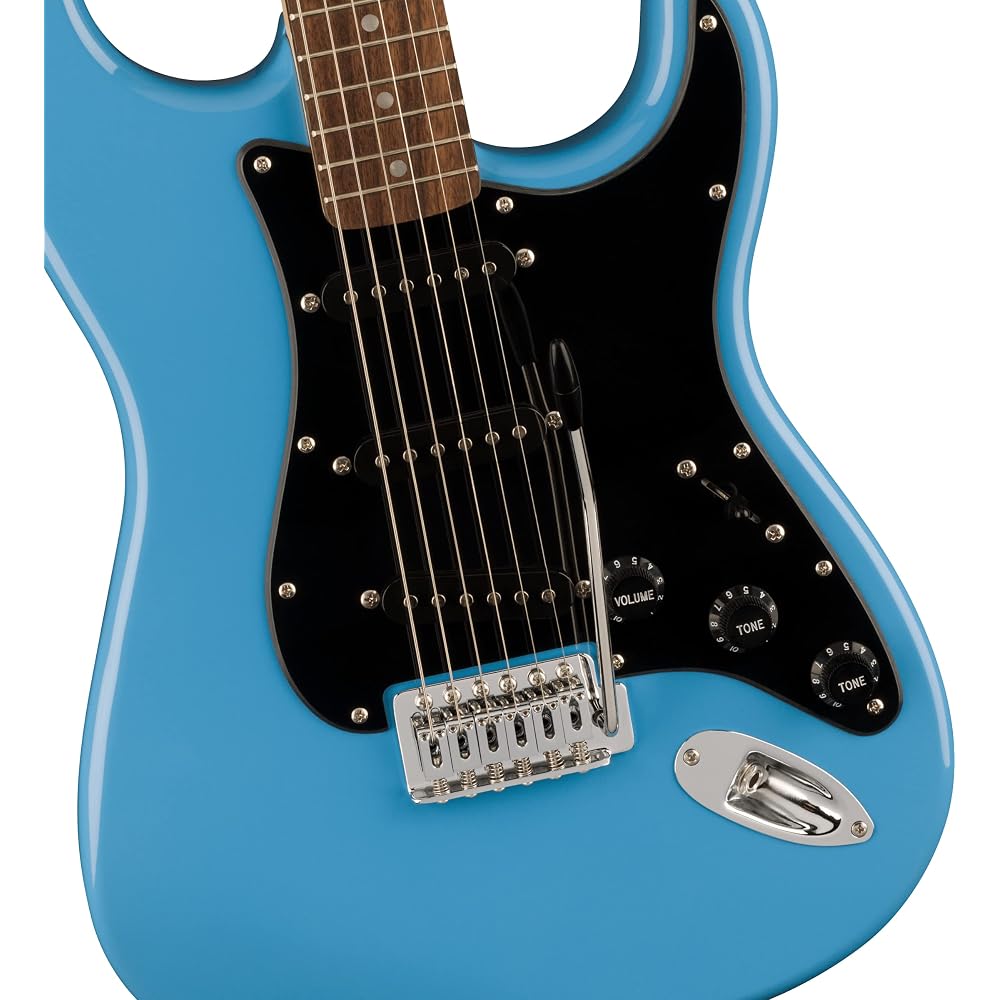 Squier by Fender Squier Electric Guitar Squier Sonic™ Stratocaster®, Laurel Fingerboard, Black Pi...
