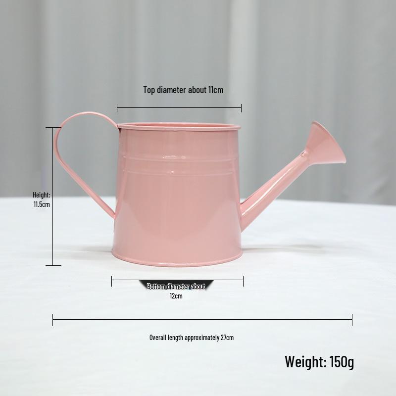 Colorful Creative Watering Can Bouquet: Handmade Floral Art Gift for Teacher's Day