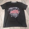 Arctic Monkeys Band T- L Black Rock Indie Music Tee Distressed Japan F/S Unisex T-Shirt