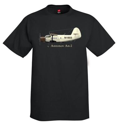 Antonov An-2 Airplane T-Shirt - Personalized with Your N#