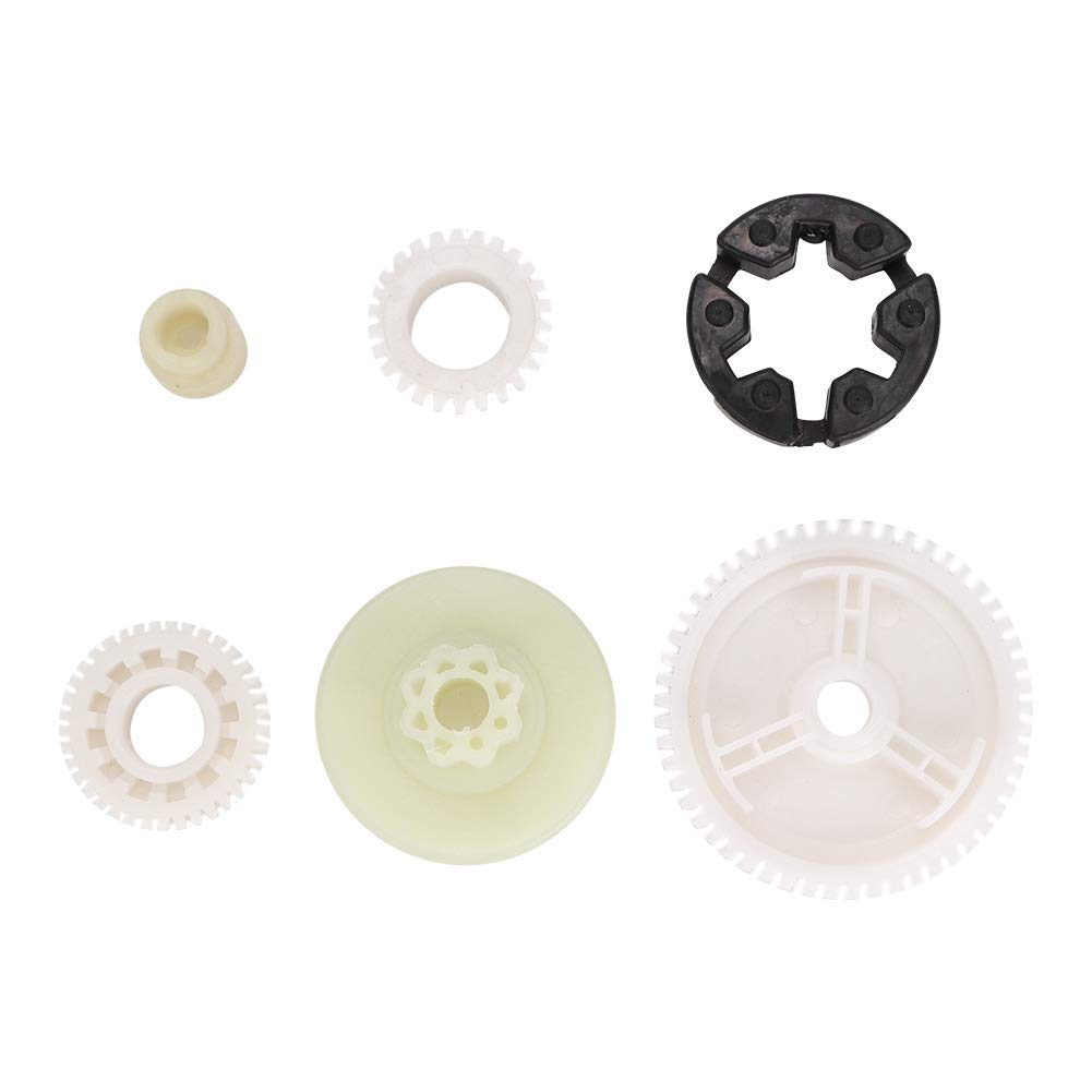 Gorgeri 6 Pcs Power Window Lift Regulator Motor Gear Repair Kit Front/Rear Power Window