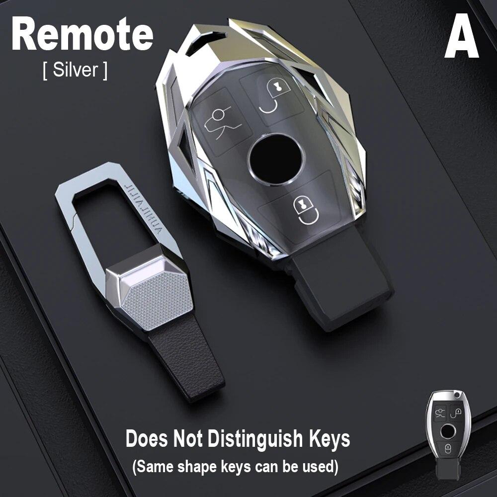 Fashion Car Remote Key Case Cover Shell For Mercedes Benz A C E S G Class GLC CLE CLA GLB GLS W177 W205 W213 W222 X167 AMG
