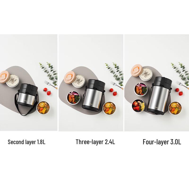 Fanshi 304 Stainless Steel Vacuum Insulated Food Carrier