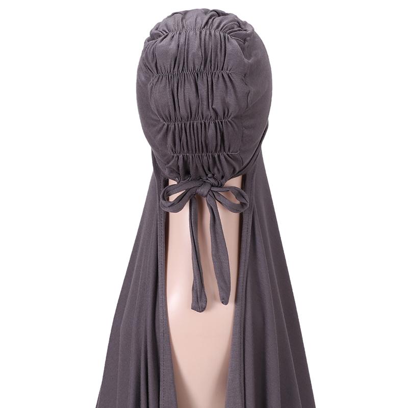 High Quality Instant Jersey Hijab For Muslim Women With Inner Cap Bonnet Hijab For Muslim Women Headcover Shawls