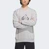 adidas Men's Crew Neck Sweatshirt Light Grey IT3962