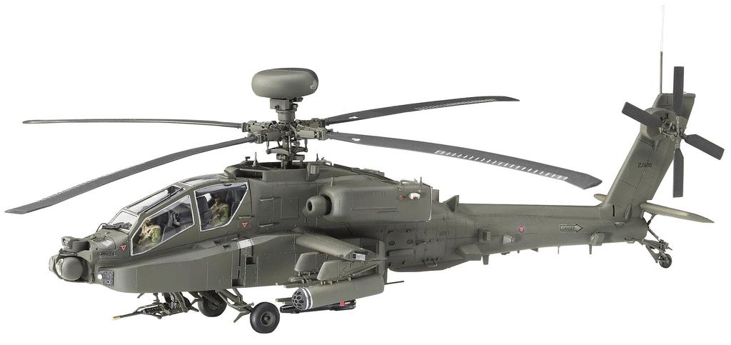 British Army Apache British Army Air Force Plastic Model Kit 07445 1/48 WAH-64D