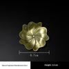 1Pcs Portable Incense Burner Multi Purpose Water Drop Shape Brass Incense Holder Home Office Teahouse Zen Ornament Supplies