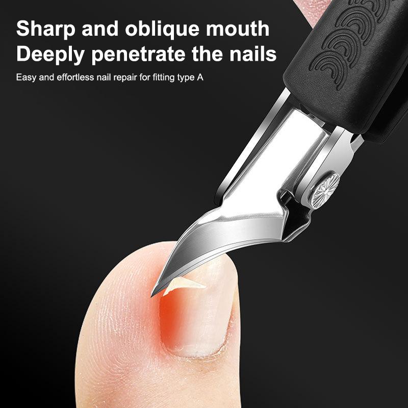Schuine Nagelvijl Set Schuin Teennagel Trimmers Voor Ingegroeide Teennagel Professionele Manicure Gereedschappen