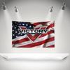 Vvictorys 9 Motoröl Flagge Hintergrund Wandteppich HD-Druck Ausstellung Rennmotor-Fans Veranda Garage Dekoration