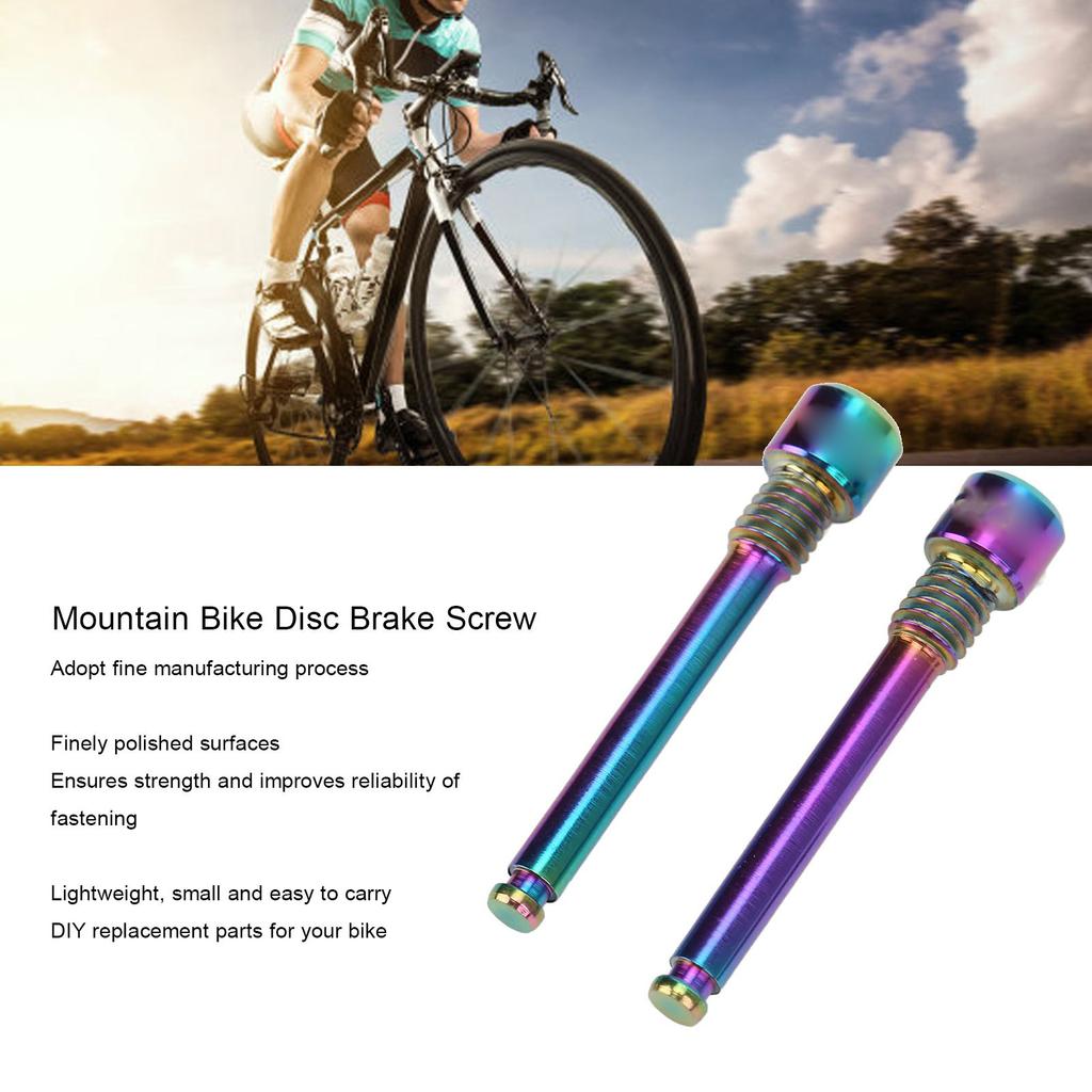 Mountain Bike Disc Brake Screw Alloy Disc Caliper Brake Fixing Screws for Mountain Bikes