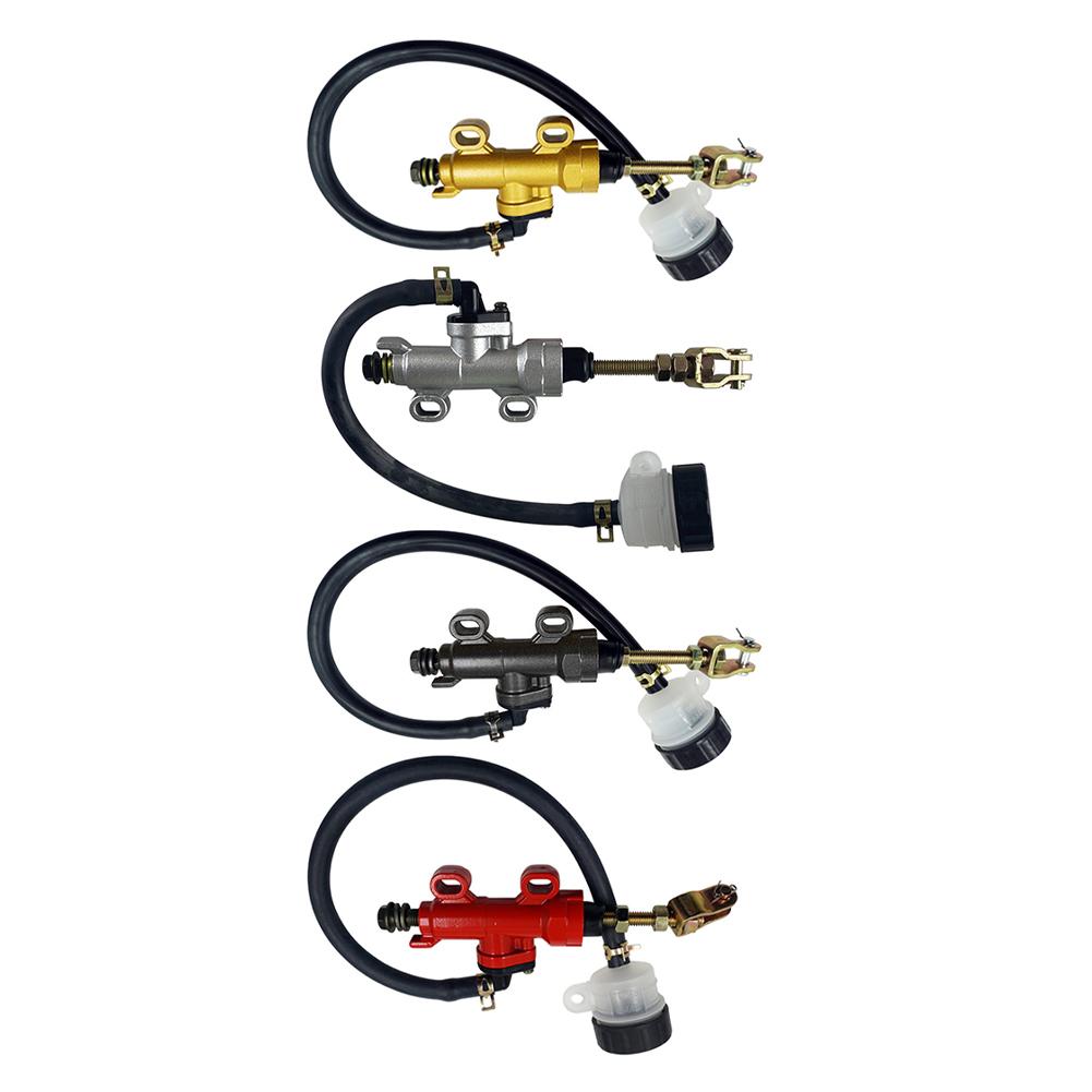 Rear Brake Pump for CG150 Motorcycle Engine Replacement Master Cylinder Pump Made with Aluminum Alloy for Long Term Use
