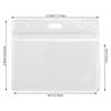 Card Cover Holder ID Card Protector Waterproof PVC Sleeve with Hanging Rope