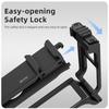 Ergonomic Grip Handle Cage For Action 5pro/4/3 Action Cameras Featuring Cold Shoe Mount Built In Shutter Button