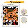 Disney Mickey Pumpkin Halloween oil painting kit digital painting art handmade diy home room decorations