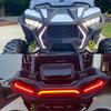 For Polaris RZR 2019 RZR XP 4 1000 Ride Command Edition #2884053 12V LED Rear Center Tail Light and Front Fang-Light Kit 1 Pair