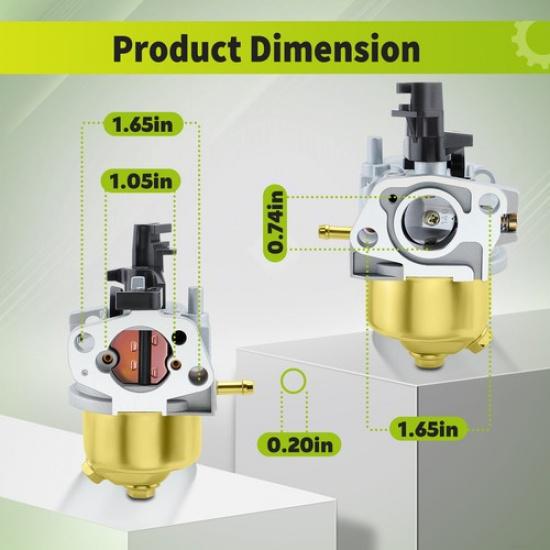 Carburetor for Champion Power CPE 46555 46558 3500 Watts 6.5hp 196cc Generator